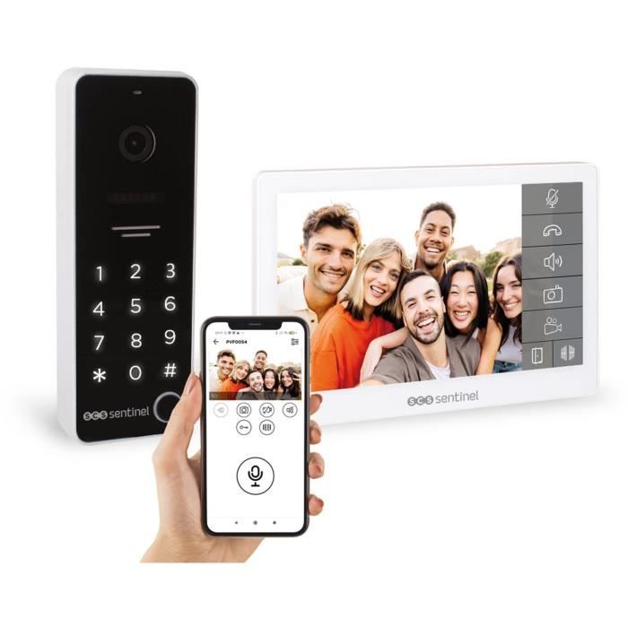 SCS SENTINEL CodeVisio Wi-Fi Video Intercom with Keypad - 7" Touchscreen