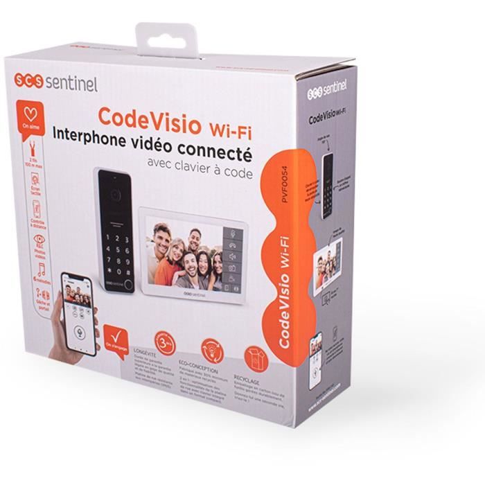 SCS SENTINEL CodeVisio Wi-Fi Video Intercom with Keypad - 7" Touchscreen