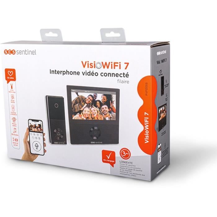 SCS SENTINEL VisioWifi 7 Wired Connected Video Intercom - 7" Screen