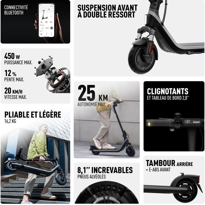 SEGWAY Electric Scooter - E2 E II - 450 W - 8.1