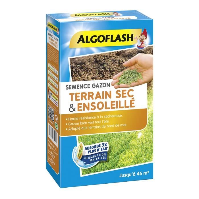 ALGOFLASH - Lawn care for dry, sunny soils 1 kg