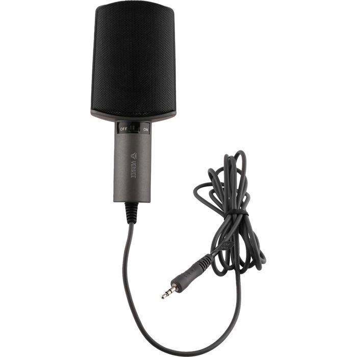 YENKEE YMC 1020GY Desktop PC Microphone - High-Quality - Adjustable Tripod