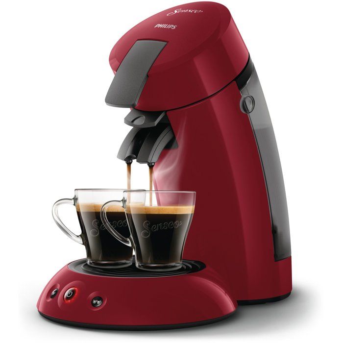 PHILIPS Pod Coffee Maker - SENSEO - HD6553/81 - Original - Red
