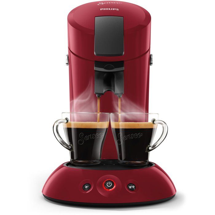 PHILIPS Pod Coffee Maker - SENSEO - HD6553/81 - Original - Red