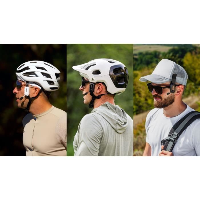 SENA Headset - Bikom 20 - Bluetooth - Microphone - 800 m Range - 7h Battery Life - USB-C - Black