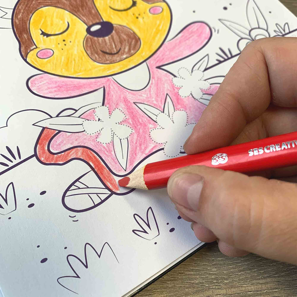 3-in-1 Glitter Coloring Activity Book