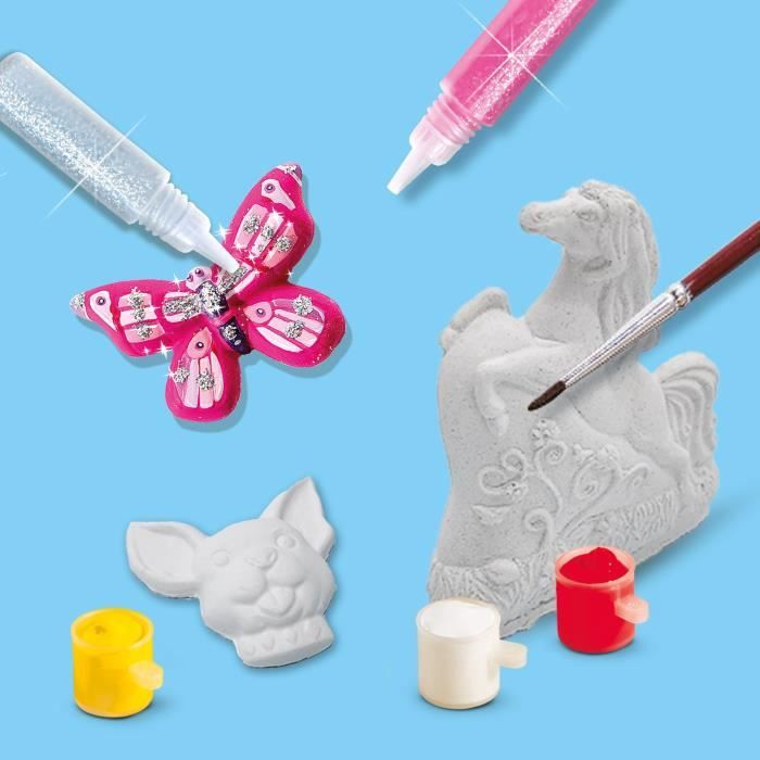 SES Creative - Molding and Painting 3 in 1 - Hobby Pink - 12 Colors - Ages 5+