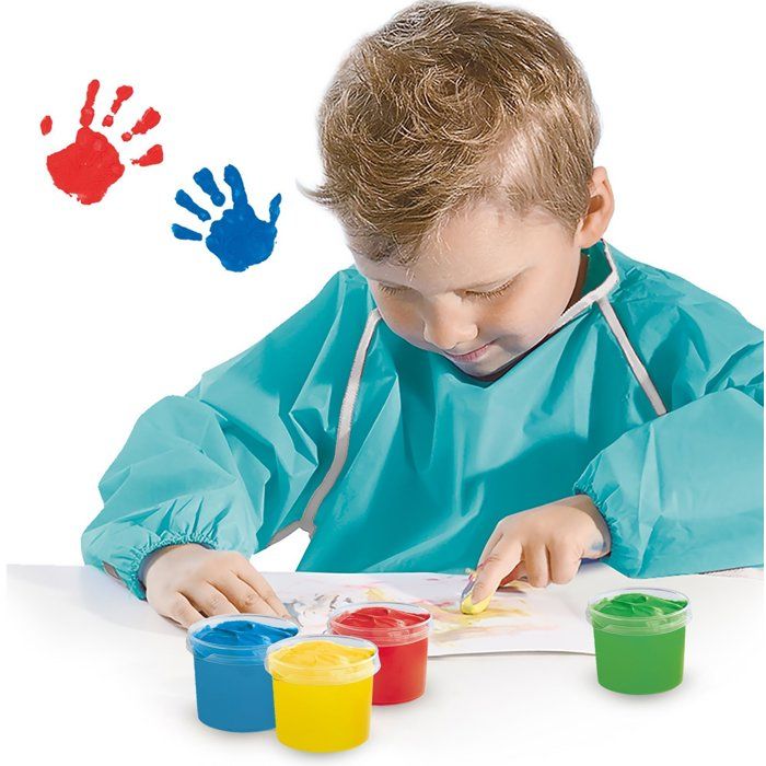 SES Creative Finger Painting Kit - Hobby 1-4 - Sophie the Giraffe - For Ages 1+
