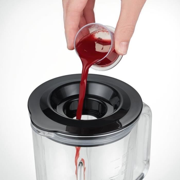 SEVERIN Blender - 500W - 1 L Glass Bowl - Stainless Steel - SM3734