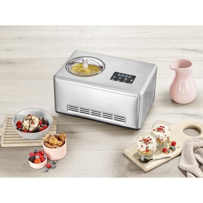 SEVERIN Ice Cream Maker - EZ7405 - 2 L Capacity - 180W - Stirring and Cooling Function