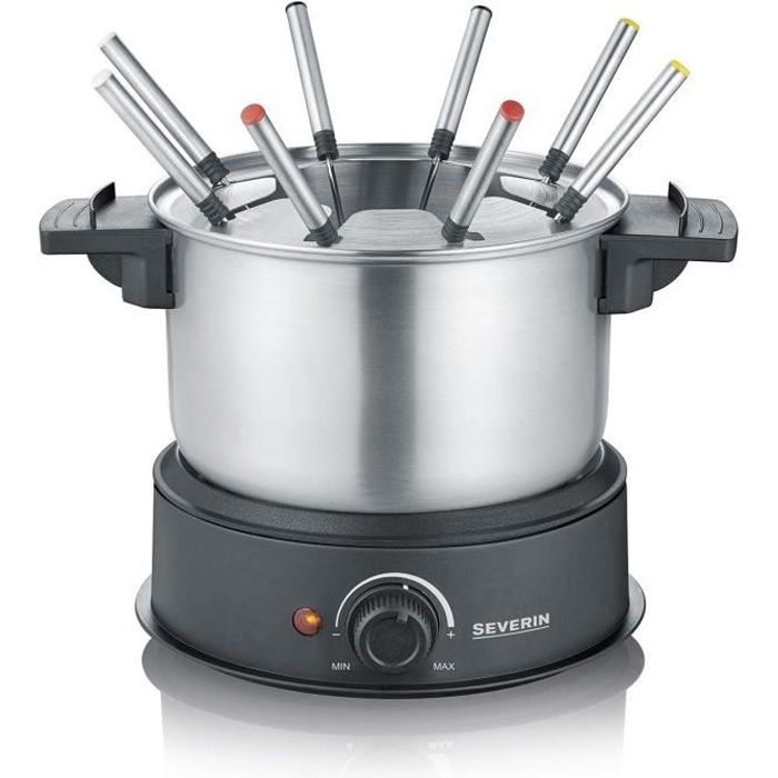 SEVERIN Fondue Set - FO2473 - 1.4 L - Serves 8 - Adjustable Thermostat - 1500W