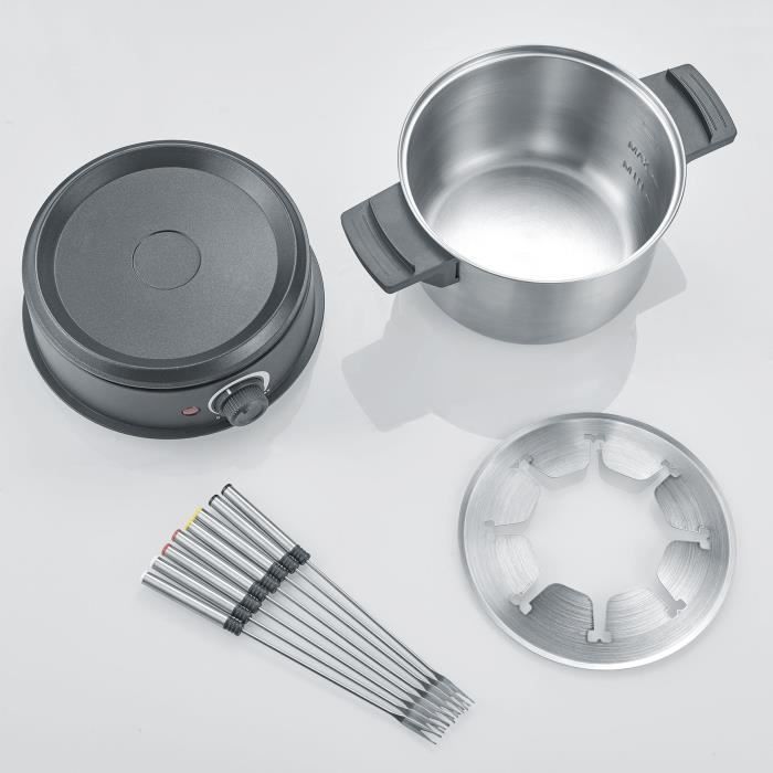 SEVERIN Fondue Set - FO2473 - 1.4 L - Serves 8 - Adjustable Thermostat - 1500W