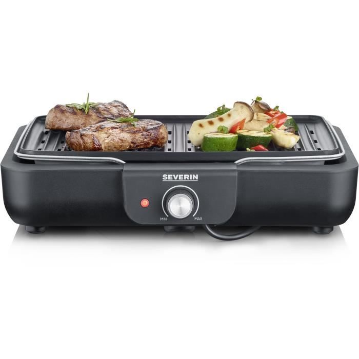 SEVERIN Electric Barbecue - PG8556 - Cooking Surface 37x29cm - Adjustable Thermostat - 2300W