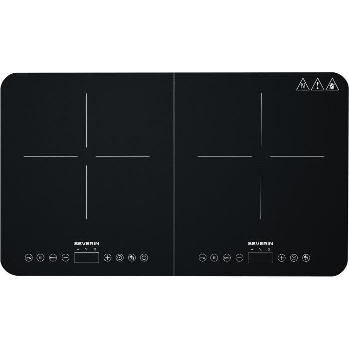 SEVERIN Portable Hob - DK9194 - 2 Burners - 3400W - 10 Power Levels