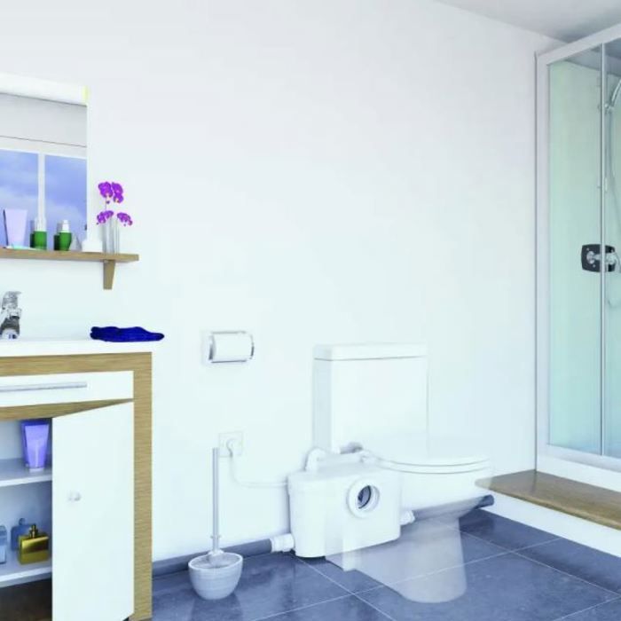 SFA SANIPRO XR UP 400W Silent Macerator - Toilet + Shower + Sink + Bidet - SRUPSTD