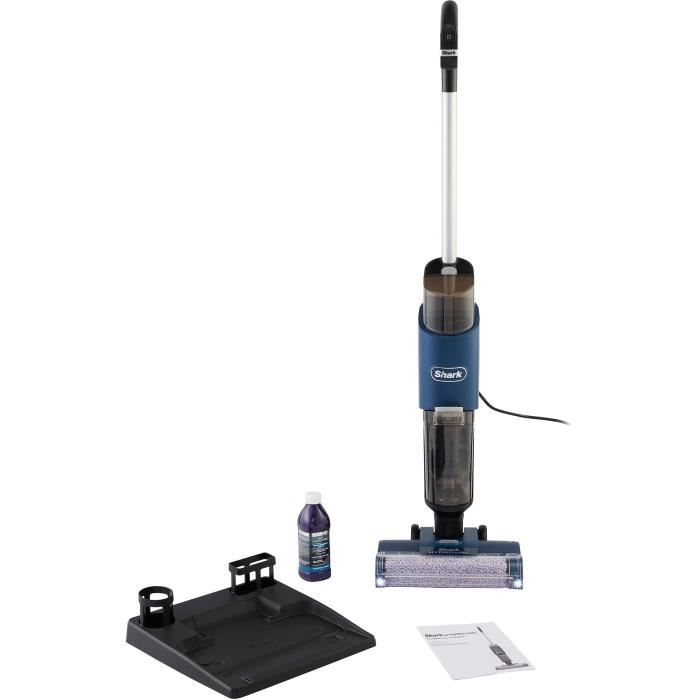 SHARK Corded Hard Floor Cleaner - HydroVac WD100EU - Antimicrobial Rotating Brush