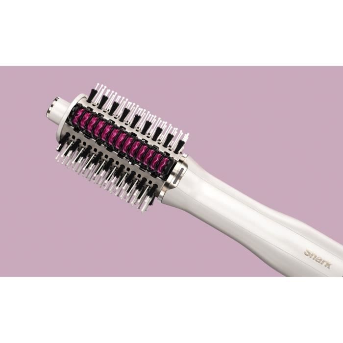 Shark Heated Brush and Straightening Comb - White and Silver