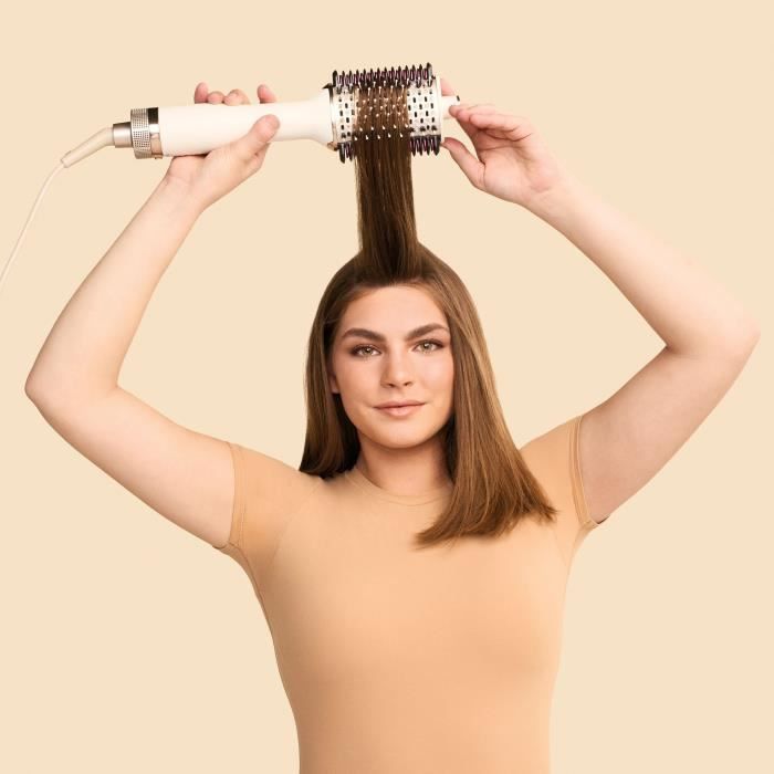 Shark Heated Brush and Straightening Comb - White and Silver
