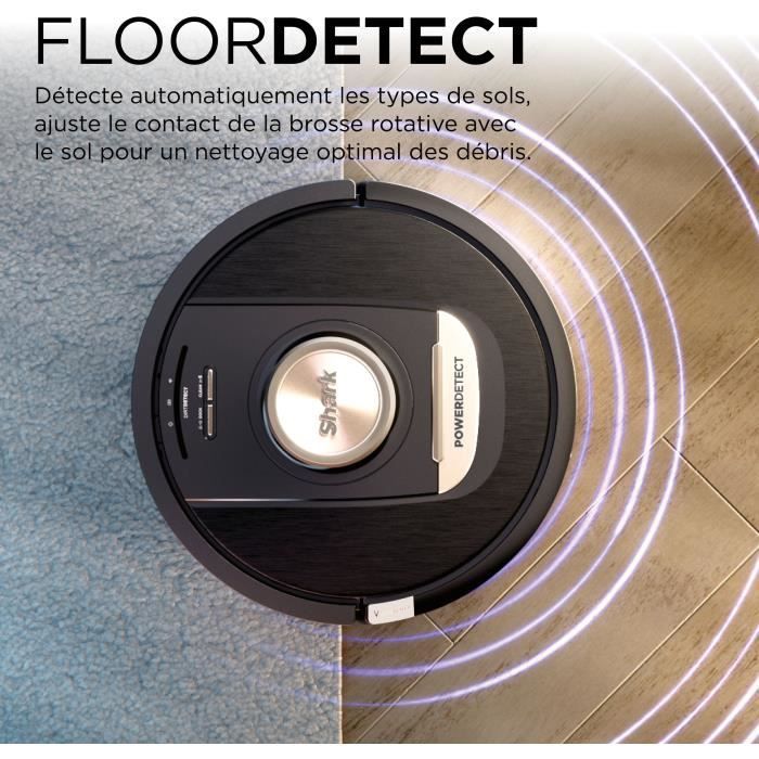 SHARK PowerDetect RV2820VEEU - Robot Vacuum Cleaner with Automatic Emptying - 3D Navigation - LiDAR