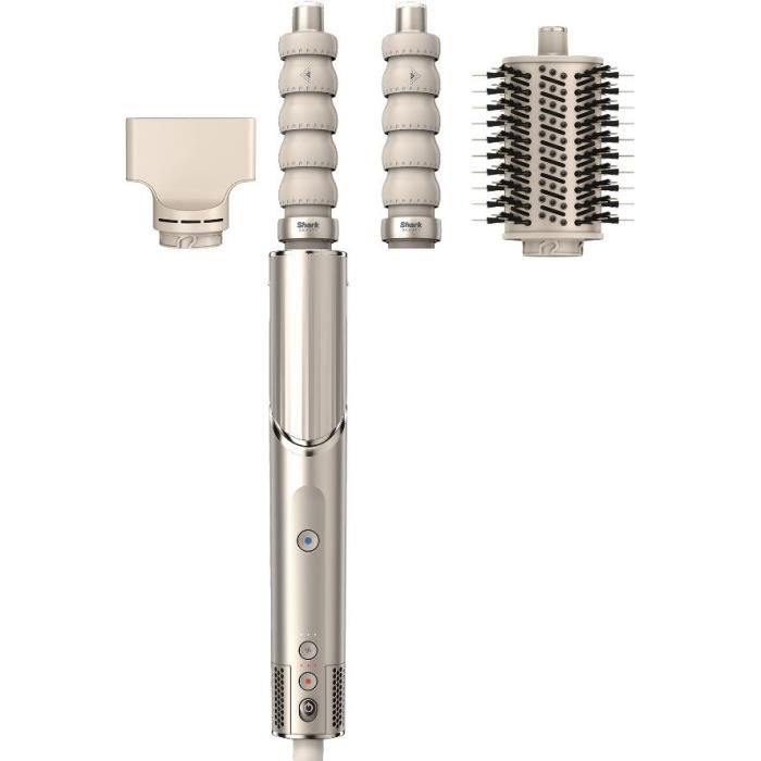 SHARK FLEXSTYLE 2 in 1 Hair Dryer & Blow Styler - Champagne - 1400 W - HD426SLEU