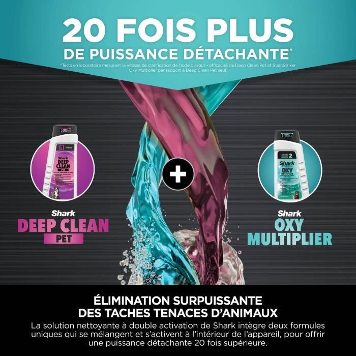 SHARK StainStriker Pet Cleaning Solution Pack - 946 ml/473 ml