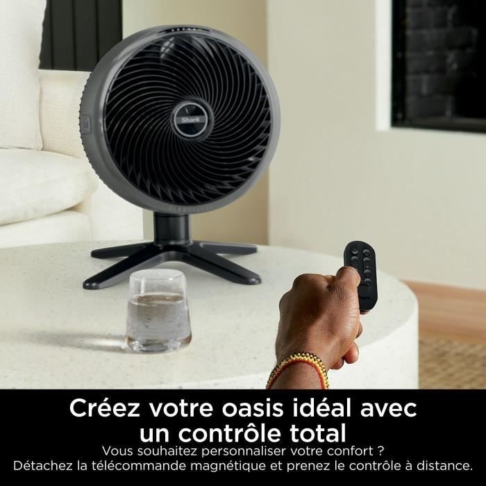 SHARK FA150EU Table Fan - Wired or Cordless - FlexBreeze TableMate