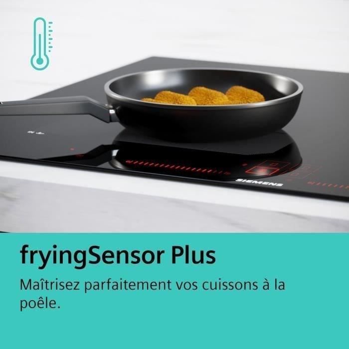SIEMENS Induction Hob - IQ700 - 4 Burners - 60 cm - Black - Dual LightSlider