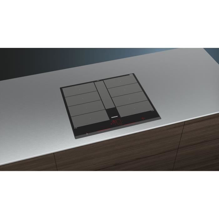 SIEMENS Induction Hob - IQ700 - 4 Burners - 60 cm - Black - Dual LightSlider