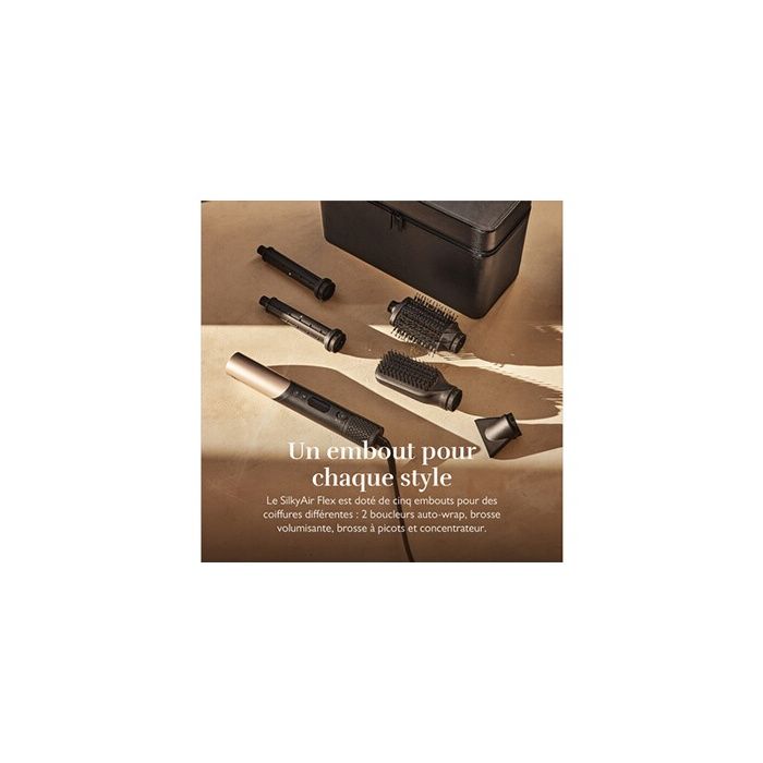SILK'N SilkyAir Flex Multi-Styler and Hair Dryer - Quiet <80 dB - 5 Accessories