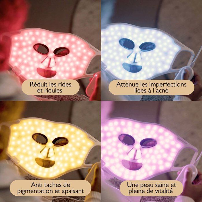 Silk'n Lumino LED Mask - 100 LEDs - Anti-Aging/ Anti-Imperfections 100leds