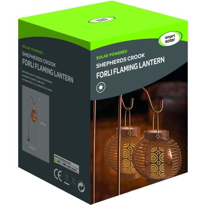 Forli SMART GARDEN Solar Lantern - Pack of 2