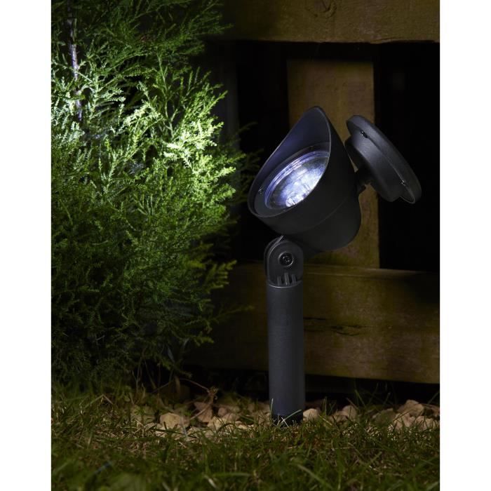 Pack of 4 Prima SMART GARDEN Solar Spotlights - 3 Lumen Directional Light