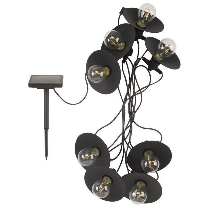 SMART SOLAR Vivo 365 20 L Solar String Lights - 8 Warm White LED Bulbs - 5.5 m