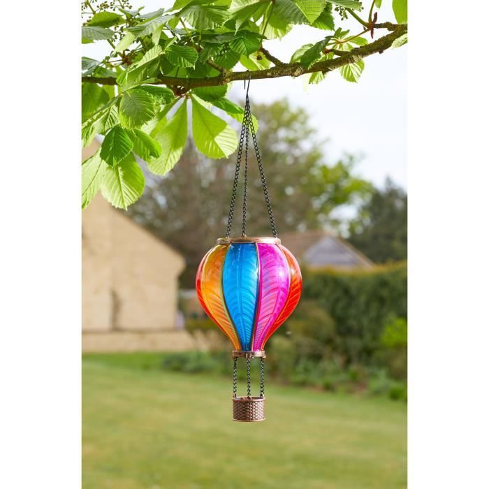 CoolFlame Rainbow Balloon - Light-Up Outdoor Accessory - 45x14x14cm