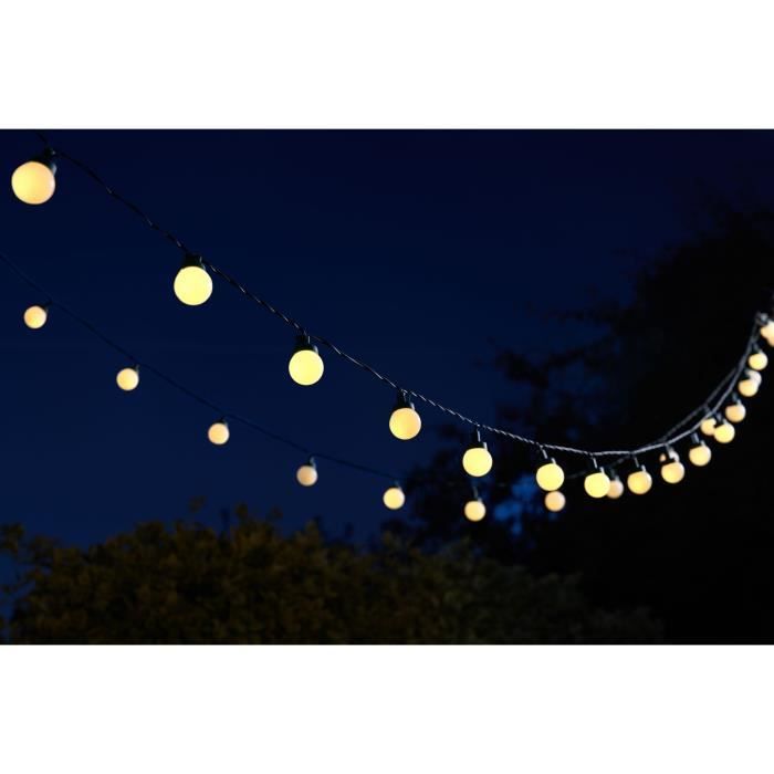 SMART GARDEN Festoon String Lights - MultiPower BT - 35 Lumens - 30 Bulbs - 4.35 m