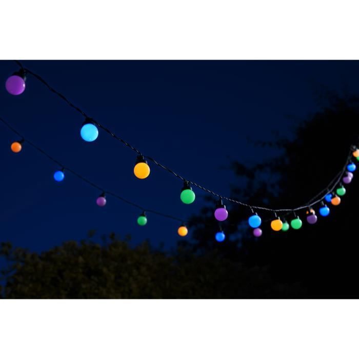 SMART GARDEN Festoon String Lights - MultiPower BT - 35 Lumens - 30 Bulbs - 4.35 m