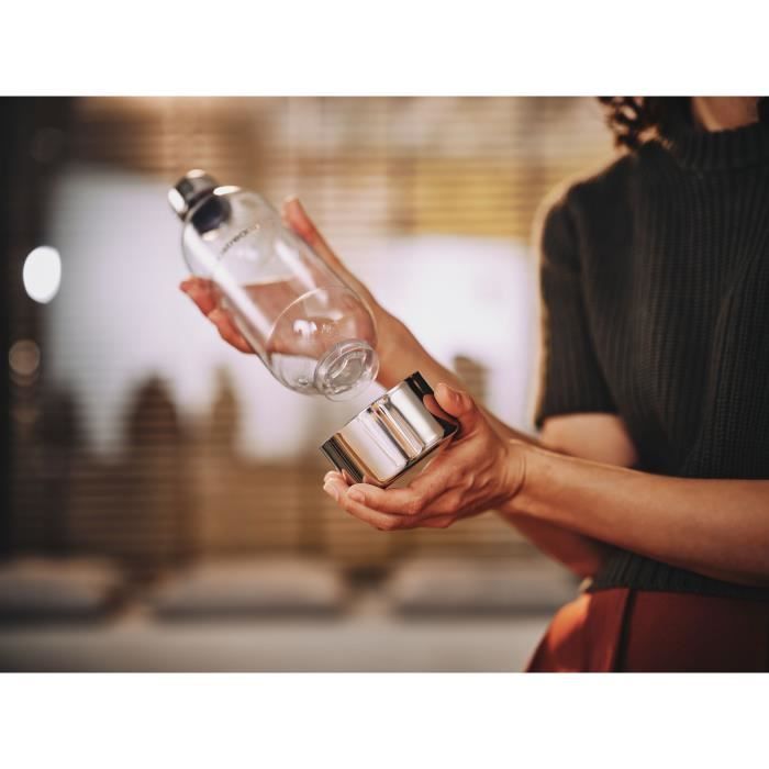 SODASTREAM Bottle - ENSO - Metal - 1 L - Dishwasher Safe