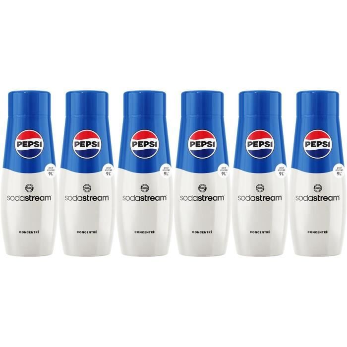 SODASTREAM Concentrated PEPSI - 440 ml - Batch of 6
