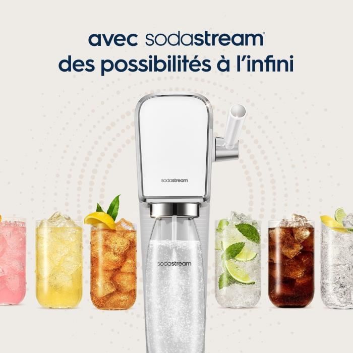Concentrés SODASTREAM - Lot de 6 concentrés 7UP - Jusqu'a 54L de boissons - 440ml