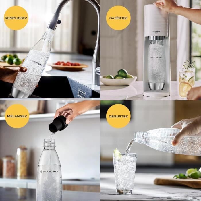 SODASTREAM 1 L Fuse Metal Dishwasher Bottle