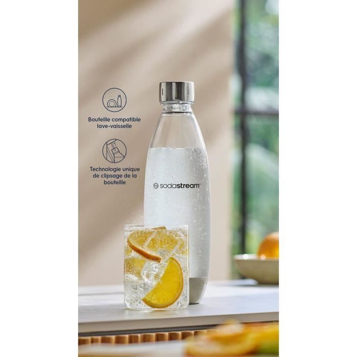 SODASTREAM 1 L Fuse Metal Dishwasher Bottle