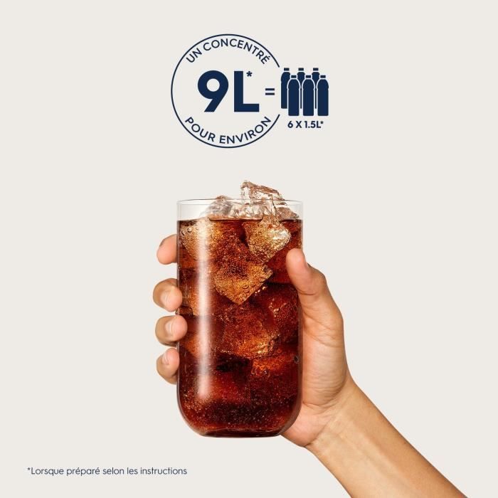 SODASTREAM Cola Concentrates - Pack of 6 - Makes up to 54 L - 440 ml