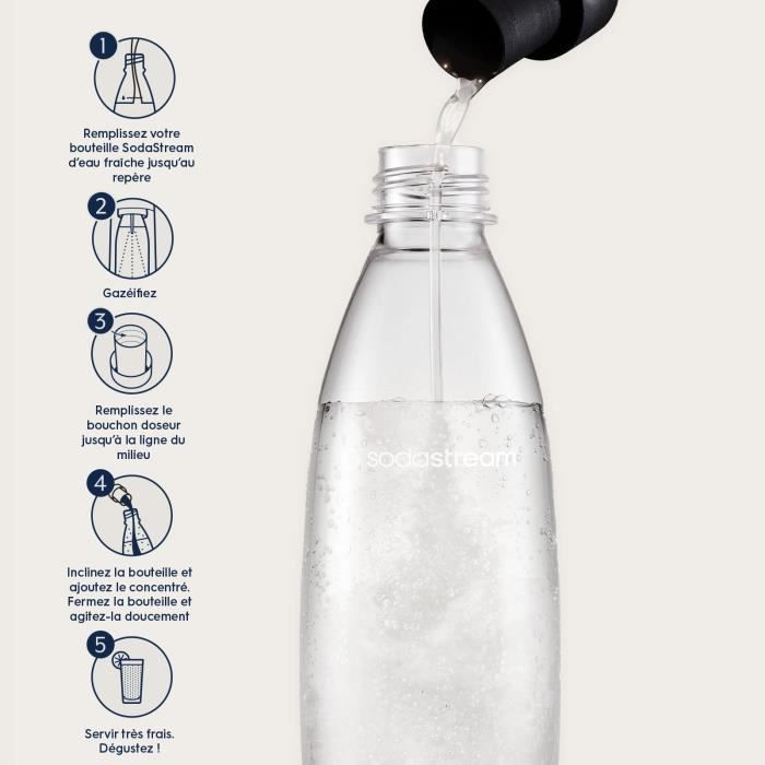 SODASTREAM Tonic Concentrates - Pack of 6 - Makes up to 54 L - 440 ml