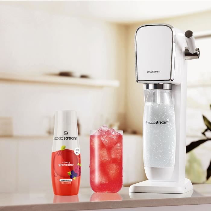 SODASTREAM Sugar-Free Grenadine Concentrates - Pack of 6 - Makes up to 54 L - 440 ml
