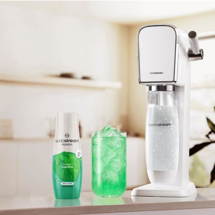 SODASTREAM Concentrates - Pack of 6 Sugar-Free Mint Concentrates - 440 ml