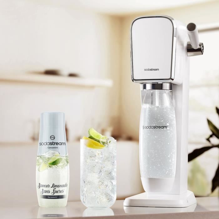 SODASTREAM Concentrates - Set of 6 Sugar-Free Lemonade - Makes up to 54 L - 440 ml