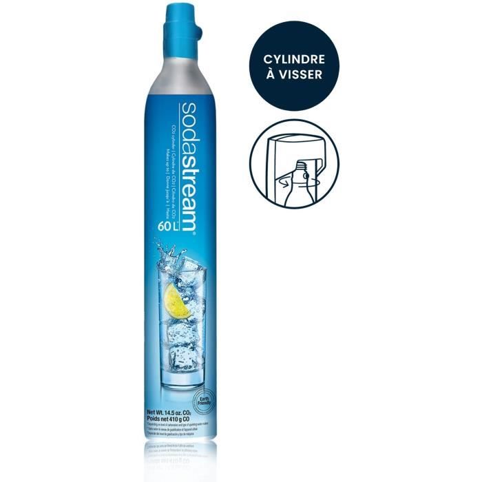 SODASTREAM Gas Refill - Original Screw-On System - Carbonates Up to 60 L