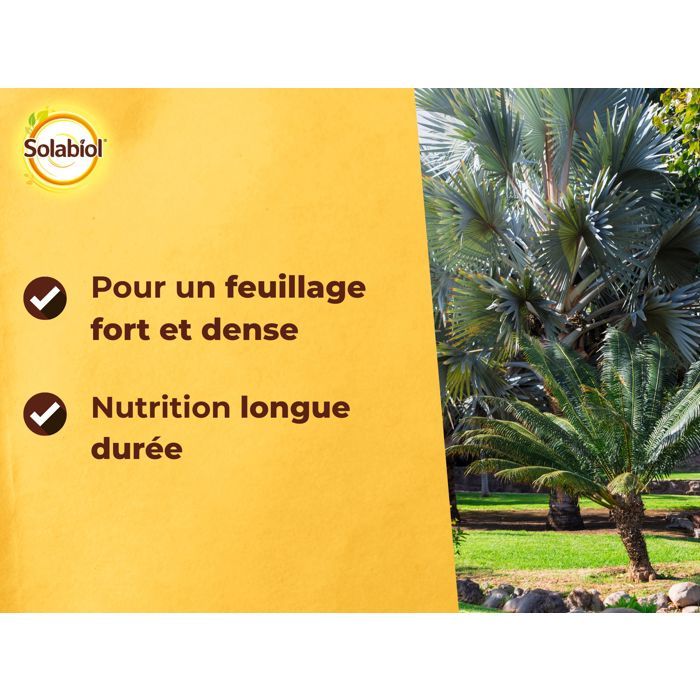 SOLABIOL Palm and Mediterranean Plant Fertilizer - 1.5 kg