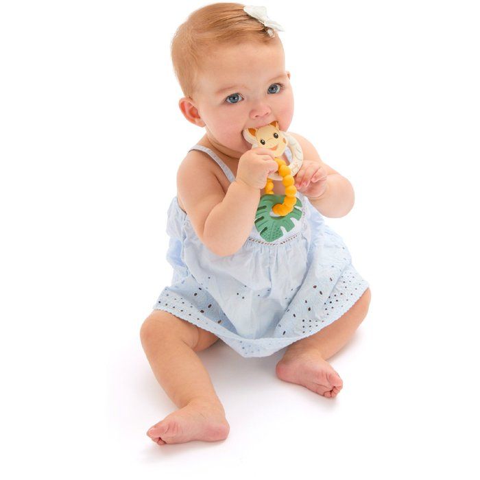 Sophie the Giraffe Teething Rings - Tropic'Rings - 3 Rings