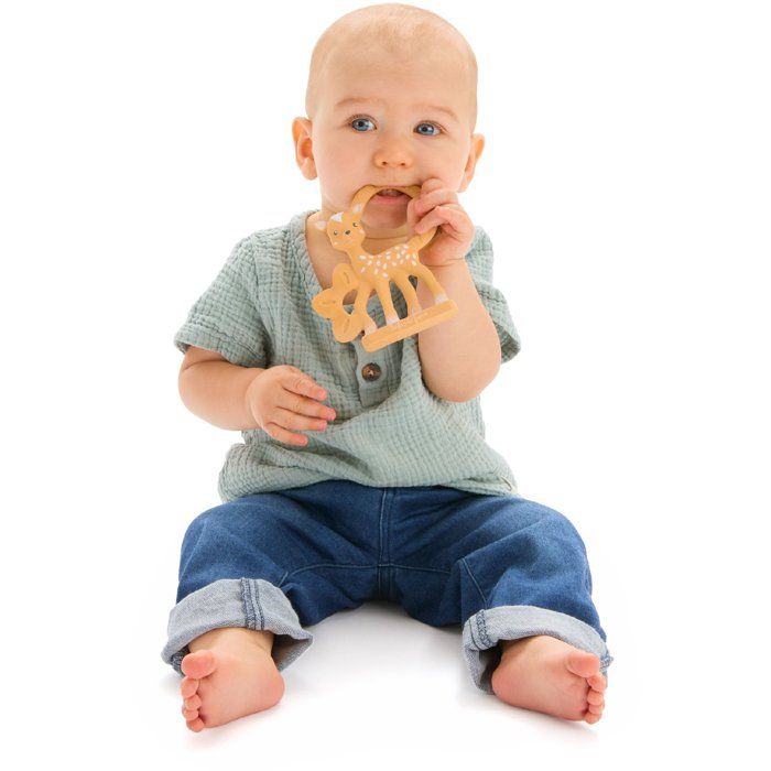Sophie the Giraffe Teething Ring - Fanfan the Fawn - Multi-textured